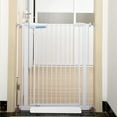 thumbnail image 5 of Pet Safety Gate with Tripping Deflector, Adjustable Width Pet Isolation Fence for Indoor Use, Baby and Dog Barrier for Doorways and Stairs, 5 of 5
