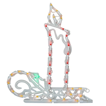 Vickerman 17 Candle Wire Silhouette with 35 LED Lights