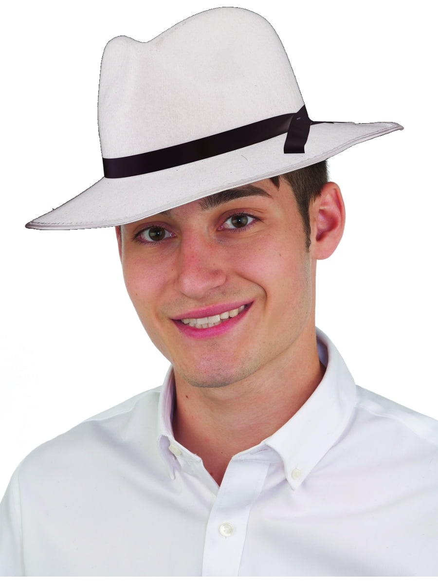 Jacobson Hat Permafelt White Gangster 