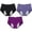 czb# Black350, variant on CUZIBR Women 3 Pack Solid Color Underwear Mesh Breathable High Waist Leak Proof Period Panties Reusable Lightweight Menstrual Underwear Travel Holiday Casual Plus Size Briefs,Beige,L-9XL