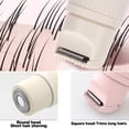thumbnail image 5 of BIMZUC Dual Head Women Electric Trimmer Rechargeable Pubic Hair Groomer for Legs Underarm Bikini Line Gradient Purple, 5 of 5
