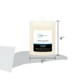 thumbnail image 6 of (3 pack) Mainstays Unscented Pillar Candles, 3 x 4 inches, Ivory, 6 of 6