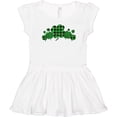 thumbnail image 3 of Inktastic St. Patrick's Day Clovers in Plaid Girls Toddler Dress, 3 of 5