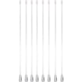 thumbnail image 1 of 8pcs Plastic Blind Wands Vertical Blinds Replacement Rods 17 Inches Blind Rods with Hook, 1 of 4