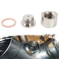 thumbnail image 1 of M18x1.5 Sensor de oxígeno Tuerca de soldadura Ripe de establo Adaptador de sensor de acero inoxidable O2 accesorios de sensor de O2 Weld Pung Universal Auto Parts, 1 of 8