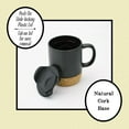 thumbnail image 6 of DEXSA Stronger Than The Storm Designer Cork Bottom Mug with Lid - 14 oz, 6 of 6