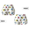thumbnail image 5 of Lsque French Bulldog With Coffee Cup Pattern High Waisted Biker Shorts for Women-Tummy Control Fitness Athletic Workout Running Yoga Gym Shorts,Moisture-Wicking-Medium, 5 of 9