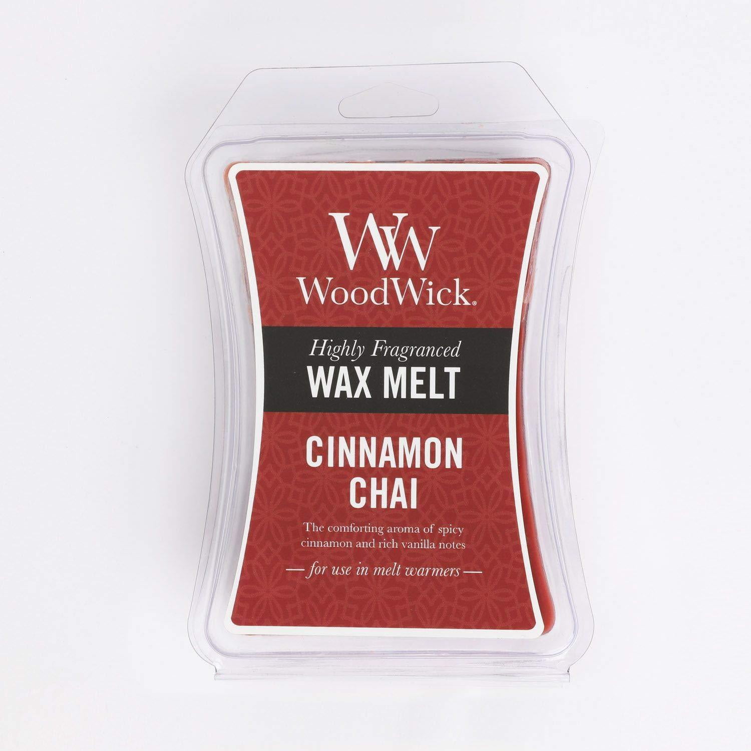 Woodwick Wax Melts, Wood Smoke, 1 Pack of 6, 3 oz