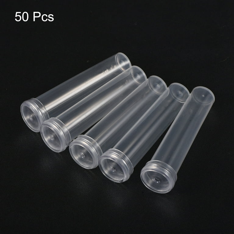 Floral Stem Water Tube with cap 3-in. Clear 50pcs
