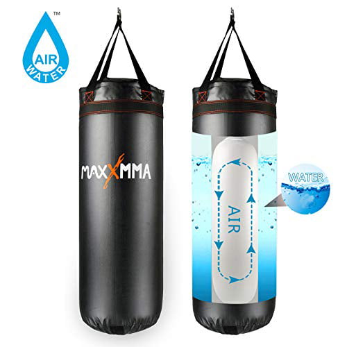 Boxing MaxxMMA Water/Air 3 ft Training & Fitness Heavy Bag with gloves MMA 