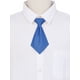 thumbnail image 4 of Corbatas cortas preatadas para mujeres INSPIRE CHIC de color sólido, corbata pequeña para uniforme escolar, azul real, talla única, 4 of 5
