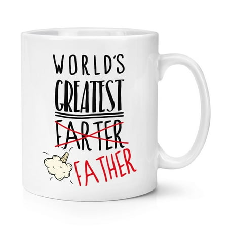 

World s Greatest Farter Father Mug Cup - Dad Fathers Day Funny
