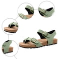 thumbnail image 7 of enyan Womens Arch Support Flip Flops Comfortable Yoga Mat Slip on Summer Beach Walking Thong Cushion Sandals Women Sandals,A,Size 9.5, 7 of 7