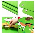 thumbnail image 3 of Felt Board Story Set Animals Story Toys   Figures Teaching Wall Flannel Board Early Learning Interactive Play Kit   Wall Hanging Gift For Toddlers AMERTEER, 3 of 7