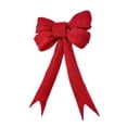 thumbnail image 2 of 63 IN Lighted Red Bow Indoor/Outdoor Holiday Decor, 2 of 5