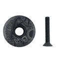 thumbnail image 1 of Bike Stem Top Cap Cover Light Bicycle Aluminum Headset Top Cap & Bolt Fork Tube Cover Bicycle Modification Accessories, 1 of 4