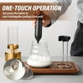 Rechargeable Milk Frother with Stand Handheld Electric Coffee Frothers