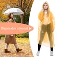 thumbnail image 4 of Ponchos de lluvia desechables para mujeres, hombres y adultos, impermeable portátil, chaqueta impermeable para la lluvia, 4 of 4