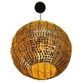 thumbnail image 5 of EQLight EQ21-P-GD06 Mactzil 1-Light Satin Brass Globe Pendant, 5 of 5