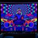thumbnail image 3 of Tapiz fluorescente Wonderland Wall Hanging Glow Under Ultraviolet Light Cloth Tmvgtek Para estrenar, 3 of 7