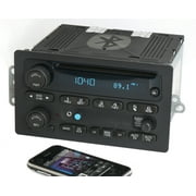 Restored Chevy GMC 2005-2009 Truck AM FM CD Radio w Aux Input & Bluetooth Music 15234915 (Refurbished)