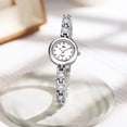 thumbnail image 3 of Resicozy Wrist Watch for Women Vintage Oval Quartz Watch Easy Read Arabic Numerals Dial Stainless Steel Bracelet Minimalist Wrist Watch for Ladies, 3 of 3