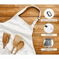 thumbnail image 2 of TG Black Utopia Kitchen 2-pack adjustable bib apron with 2 pockets, 2 of 5