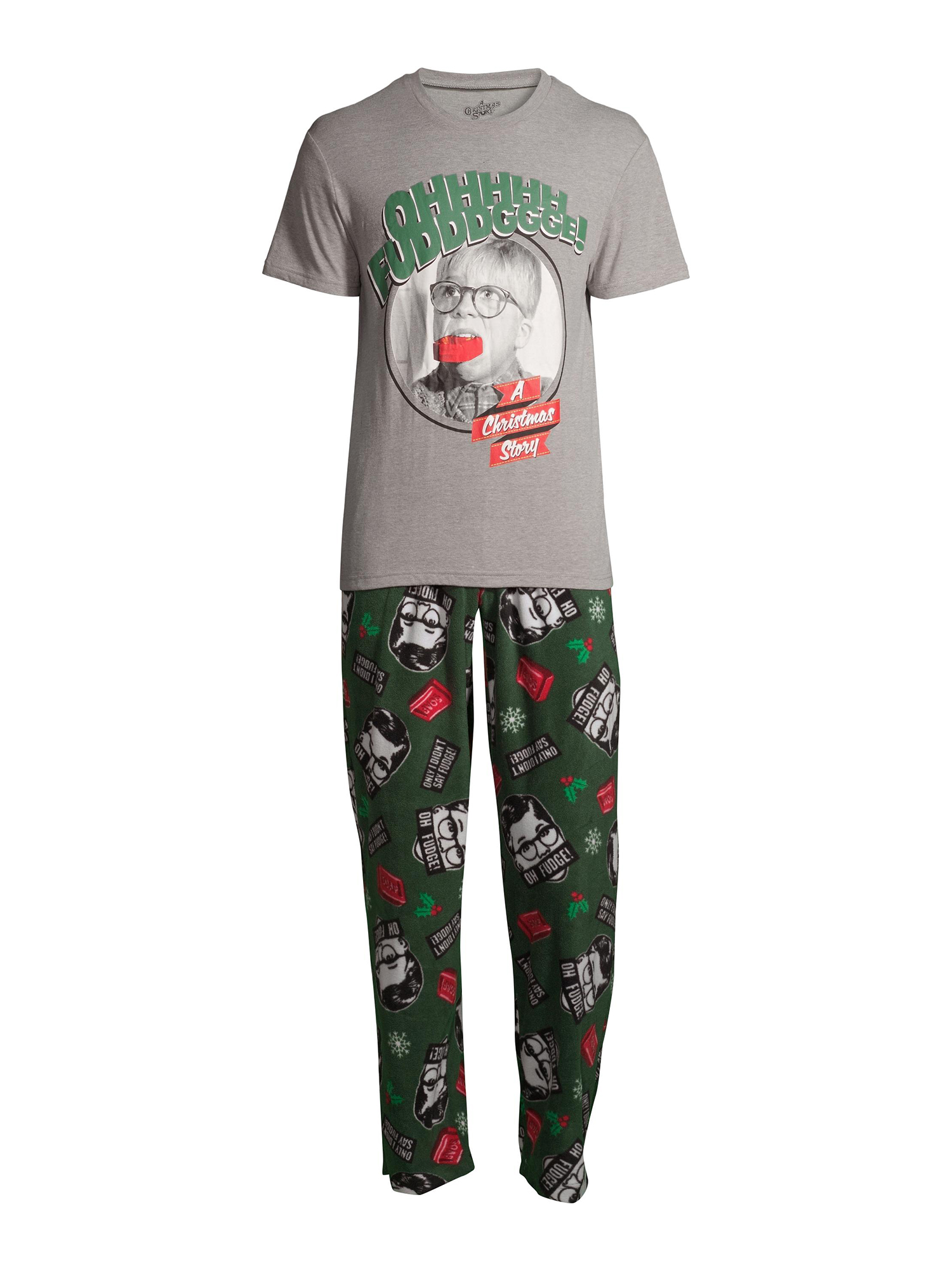 A Christmas Story Men s Pajama Set Walmart