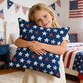 thumbnail image 5 of 4th of July Throw Pillow Covers,Patriotic Cushion Cover,Memorial Day Independence Day Pillow Cases for Home Outdoor Sofa Couch Decorations, 5 of 7