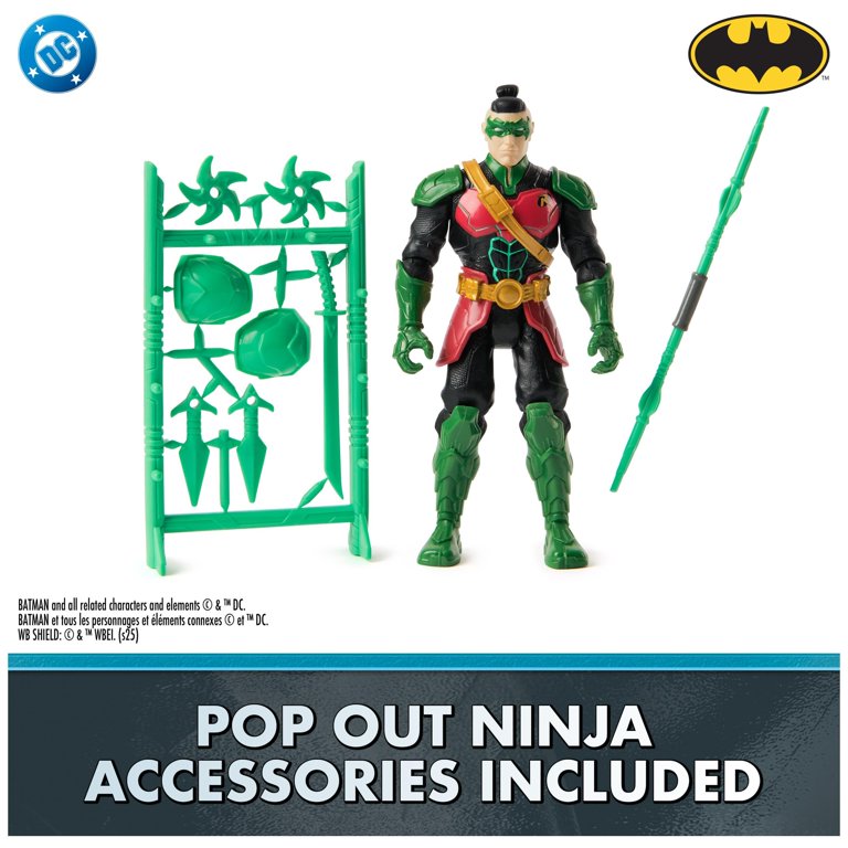 DC Comics Batman Ninja Strike 6-Inch 3-Pack Battle Set with Batman