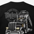 thumbnail image 4 of Stay Loaded Truck Graphic T-Shirt, Retro Big Rig Trucker Tee, Unisex Classic Fit, 4 of 9
