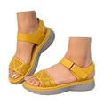 thumbnail image 3 of WILLBEST Sandalias Casuales Para Mujer Sandalias Cómodas Para Uso Diario Con Diseño Hueco Y Cierre Para Atuendos Casuales Y Actividades De Verano, 3 of 9