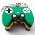 thumbnail image 4 of RONYOUNG 24PCS Video Game Controller Keychains in 6 Colors Video Game Party Controller Handle Key Ring Game Controller Keychain for Video Game Party Favors Birthday Baby Shower, 4 of 5