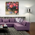 thumbnail image 5 of Epic Art 'Floral Still Life I' by Tim O'Toole, Acrylic Glass Wall Art, 36"x36", 5 of 6