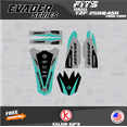 thumbnail image 2 of Kalair GFX Graphics Kit for Yamaha YZ450F (2006-2009) Evader Series, 2 of 5