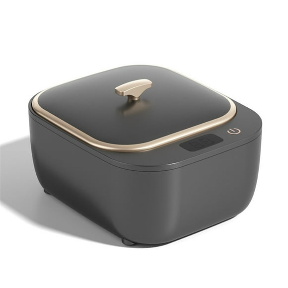 SSZMDLB Ultrasonic Cleaner, Ultrasonic Cleaner, Portable Denture Cleaner, Automatic Cleaning Machine for Retainers, Braces, Jewelry, Watch, Makeup Brushes, 3 Timer Settings, Home Dental Care