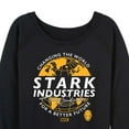 thumbnail image 3 of Marvel Iron Man - Stark Industries - Women's French Terry Pullover Sweatshirt, 3 of 5