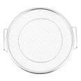 thumbnail image 1 of Stainless Steel Round Steamer Rack Plate Double Handles Steaming Stand for Home Kitchen, 1 of 5
