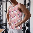 thumbnail image 6 of Bixox Bulldog Pattern Men's Gym Tank Tops Workout Sleeveless T-Shirts Athletic Muscle Tank Training Bodybuilding Shirts,S-4XL, 6 of 7