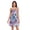 Colorful Exotic Anemone Flower, variant on Summer Dresses for Women Strapless Casual Beach Cover Ups Beautiful Forget-me-not Flowers Tube Top Sundress