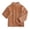 Brown, variant on Girls T Shirts Kids Thermal Base Layer High Neck Long Sleeve Warm Winter Top Girls' Tops Red 10-11 Years