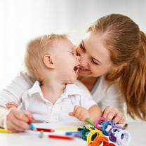 AURARMLET 8 Pcs Elastic Rope Toys Assorted Colors for Kids Brain Development and Creative Play