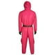 thumbnail image 4 of Spirit Halloween Squid Game Adult Squid Game Guard Costume | Officially Licensed | Group Costume | TV and Movie Costume Red M, 4 of 4