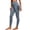 Navy plus size leggings with pockets a1, variant on Cagogo Women Plus Size Active High Waisted Leggings with Pockets Quick Dry Sport Yoga Running Gym Training Tummy Control Workout Long Pants, Black XL