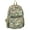 Green, variant on Military Camouflage Water Resistant Backpack with 2 Front Zipper Pockets