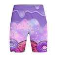 thumbnail image 4 of oqasdz Child Girls Boys Shorts Ice Cream Print Elastic Waist Comfortable Shorts With Pockets Sports Active Board Shorts Size 5 Y-6 Y, 4 of 4