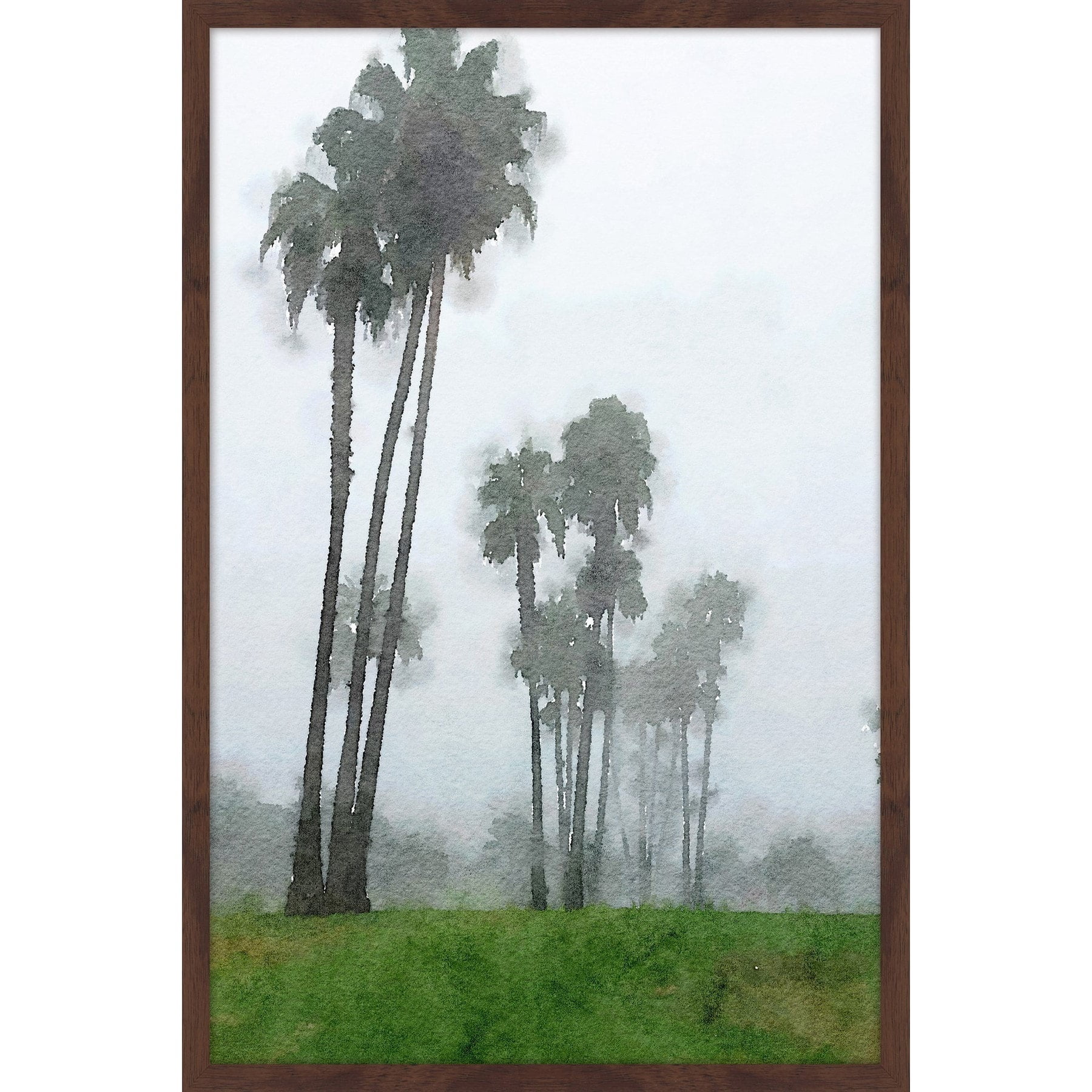 "Rainy Season" Framed Painting Print