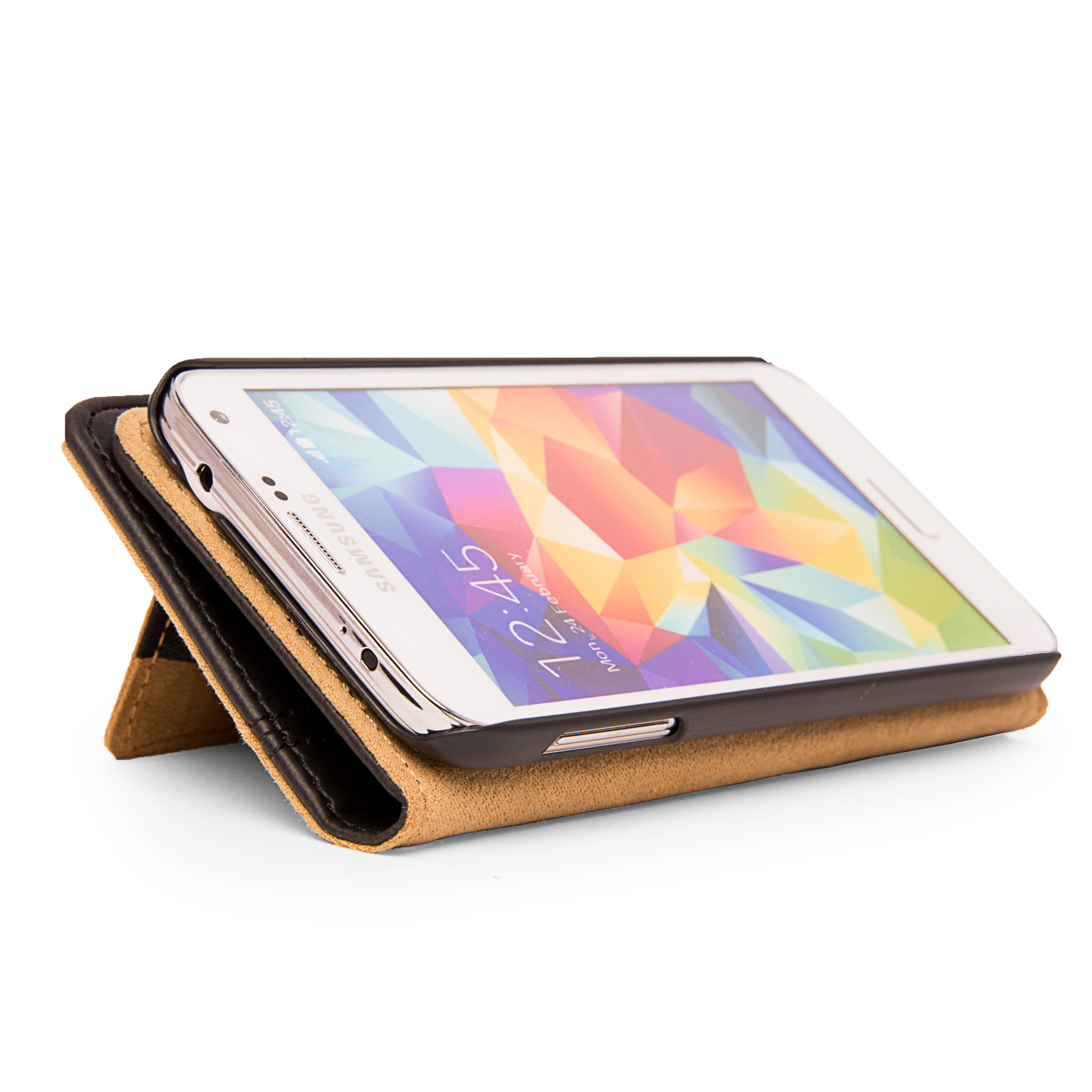 VanGoddy Mary Self Standing Case Specifically Designed for the Samsung Galaxy S5
