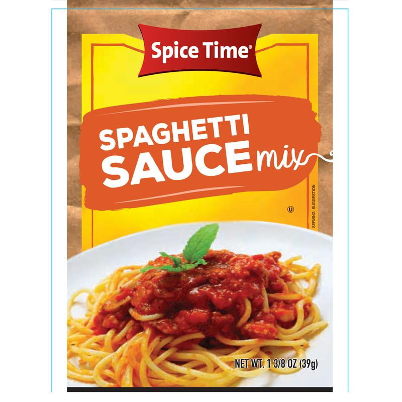 Spice Time Spaghetti Sauce Mix, 1.375 Oz