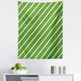 thumbnail image 1 of Geometric Tapestry, Traditional Irish Striped Pattern Happy St. Patrick's Day Theme, Fabric Wall Hanging Decor for Bedroom Living Room Dorm, 5 Sizes, Lime Green Dark Green, by Ambesonne, 1 of 1